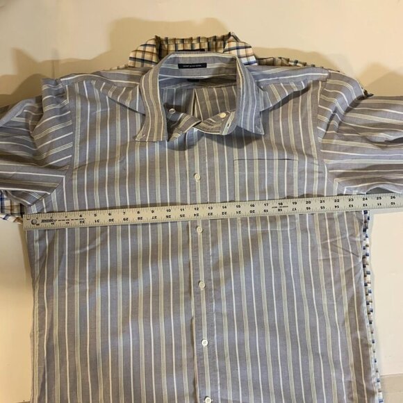 Land's End Men's Supima No Iron Oxford (Lot of 2) Button Up Shirts Size 16.5 - Picture 10 of 12